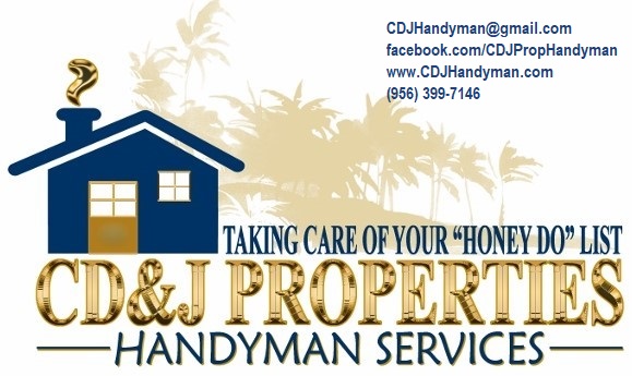 Logo for CD & J Properties - Handyman Service LLC